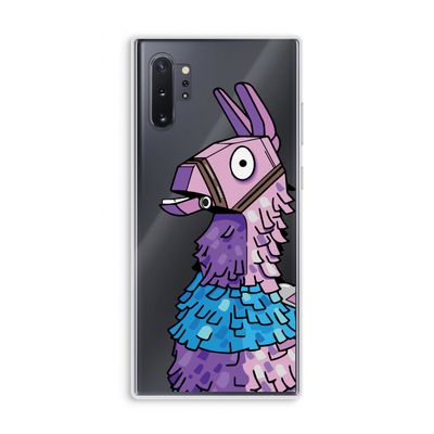 Lama: Samsung Galaxy Note 10 Plus Transparant Hoesje