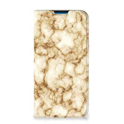 iPhone 14 Pro Max | Standcase | Marmer Goud