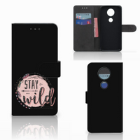 Motorola Moto E5 Plus Leuk Hoesje Boho Stay Wild - thumbnail