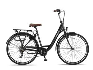 Altec Metro 28 Inch 49 cm Dames 7V V Brakes Matzwart