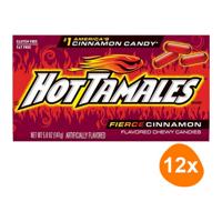 Hot Tamales - Fierce Cinnamon - 12 stuks