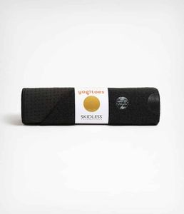 Manduka Yogitoes Skidless Yoga Handdoek - Onyx