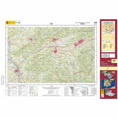 Topografische kaart 846 MT50 Ibi | CNIG - Instituto Geográfico Nacional1