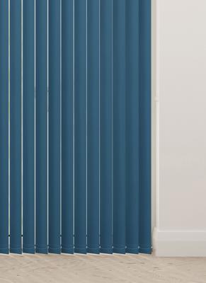 Verticale lamellen - Unishade nachtblauw