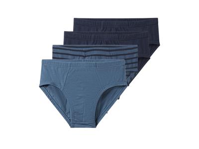 lupilu Set van 4 kinder onderbroeken (Donkerblauw/blauw, 98/104)