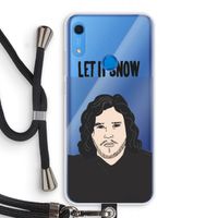 Let It Snow: Huawei Y6s Transparant Hoesje met koord