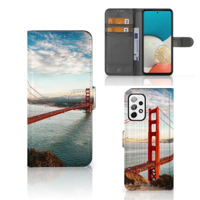 Samsung Galaxy A73 5G | Flip Cover | Golden Gate Bridge