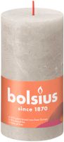 Bolsius Rustiko Shine kaars Cylinder Grijs 1 stuk(s) - thumbnail