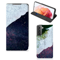 Samsung Galaxy S21 Stand Case Sea in Space