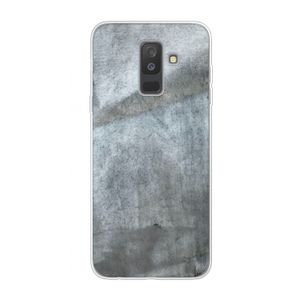 Grey Stone: Samsung Galaxy A6 Plus (2018) Transparant Hoesje