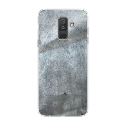 Grey Stone: Samsung Galaxy A6 Plus (2018) Transparant Hoesje