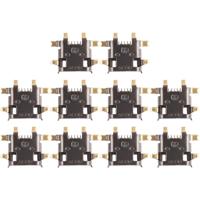 10 stuks opladen Port-Connector voor de HTC One X / Desire 700