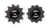 Elvedes Derailleurwieltjes CP2017100 11T 9V/10V/11V zwart 2 stuks