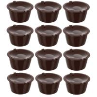 Ruhhy koffie capsules - herbruikbaar - 12x stuks - koffiecups
