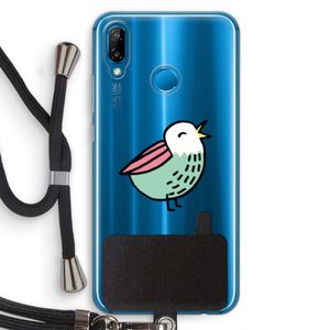 Birdy: Huawei P20 Lite Transparant Hoesje met koord