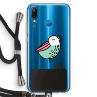 Birdy: Huawei P20 Lite Transparant Hoesje met koord