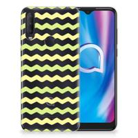 Alcatel 1S (2020) | TPU bumper | Waves Yellow