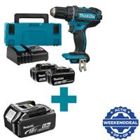 Makita DDF482RFJ Accu Schroefboormachine 18V 3.0Ah in Mbox
