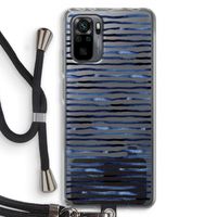 Verrassende lijnen: Xiaomi Redmi Note 10 Pro Transparant Hoesje met koord