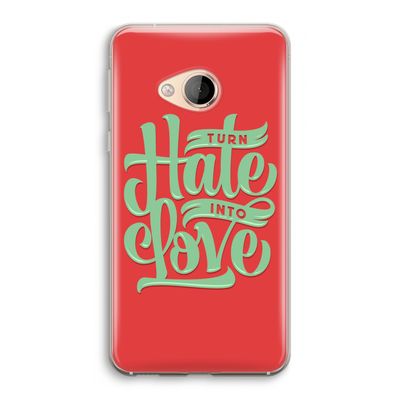 Turn hate into love: HTC U Play Transparant Hoesje
