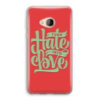 Turn hate into love: HTC U Play Transparant Hoesje
