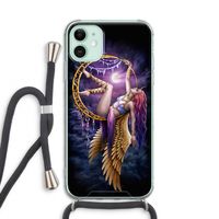 Aerial Angel: iPhone 11 Transparant Hoesje met koord