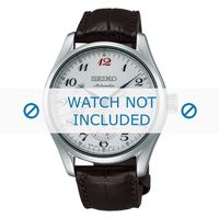 Horlogeband Seiko SPB041J1 / 6R27 00J0 / LOE5028J9 Krokodillenleer Bruin 20mm - thumbnail