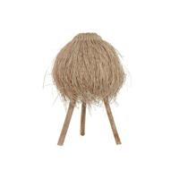 Bureaulamp Home ESPRIT Natuurlijk Hout 50 W 220 V 45 x 45 x 53 cm