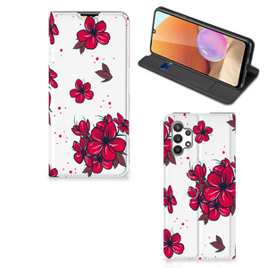 Samsung Galaxy A32 4G | A32 5G Enterprise Editie Smart Cover Blossom Red