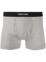 TOM FORD boxer à bande logo - Gris - thumbnail