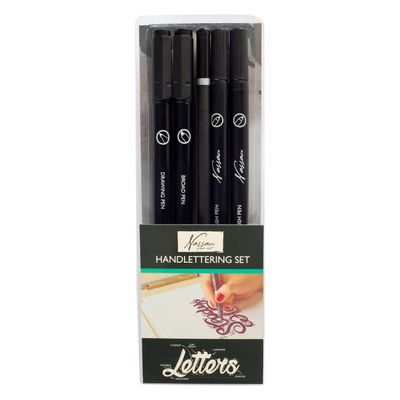 Creative Craft Group Nassau handlettering set, 5st.