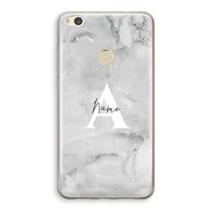 Ivory Marble: Huawei Ascend P8 Lite (2017) Transparant Hoesje