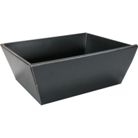 Mand | golfkarton | biermand | 26x21x10cm | zwart | 40 stuks