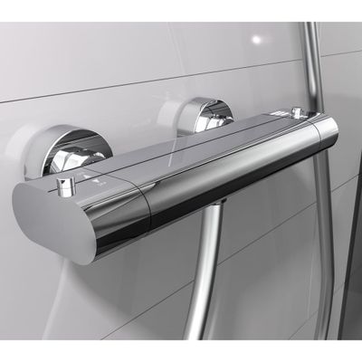 EISL douchemengkraan carneo thermostatisch chroomkleurig
