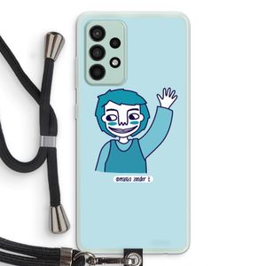 Zwaai: Samsung Galaxy A52s 5G Transparant Hoesje met koord