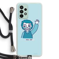 Zwaai: Samsung Galaxy A52s 5G Transparant Hoesje met koord