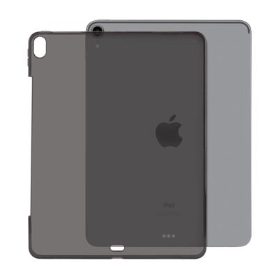 Schokbestendige TPU-beschermhoes voor iPad Pro 12 9 inch (2018) (transparant zwart)