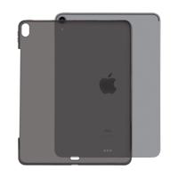 Schokbestendige TPU-beschermhoes voor iPad Pro 12 9 inch (2018) (transparant zwart)