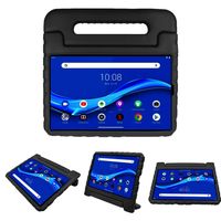 Accezz Kidsproof Backcover met handvat voor Lenovo Tab M10 Plus Tablethoesje Zwart - thumbnail