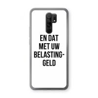 Belastinggeld: Xiaomi Redmi 9 Transparant Hoesje