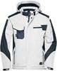 James & Nicholson JN824 Craftsmen Softshell Jacket -STRONG- - White/Carbon - XS