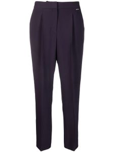 BOSS pantalon de tailleur à design plissé - Violet