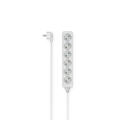 Hama Stekkerdoos 6-voudig 1,4 M Wit