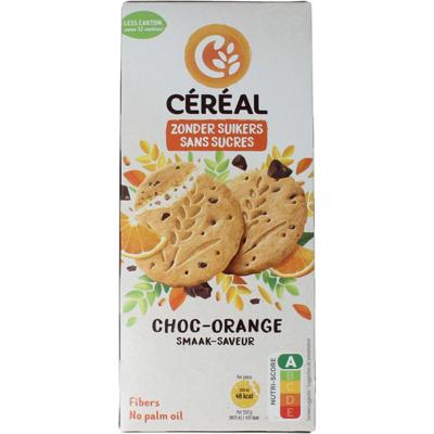 Cereal zandkoekjes choc-orange z s