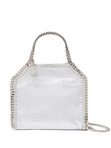 Stella McCartney mini sac à main Falabella - Argent