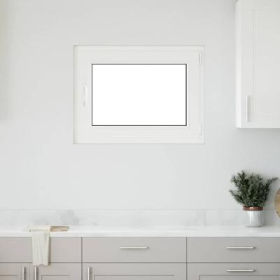 Kelderraam "RISOR" 80x60 cm draai- en kiephoek DIN rechts wit