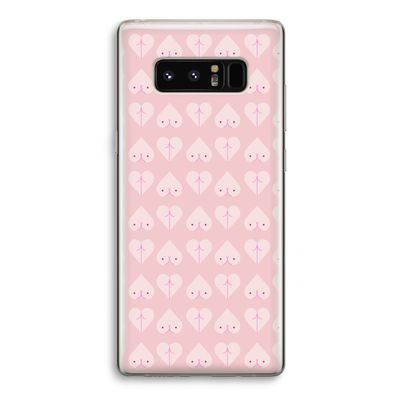 Ass 'n Titties: Samsung Galaxy Note 8 Transparant Hoesje