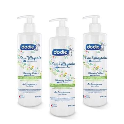 DODIE Partij van 3 reinigingswaters 500ml
