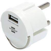 Brennenstuhl 1508110 USB-oplader 12 W 1x USB-A Wit Binnen - thumbnail
