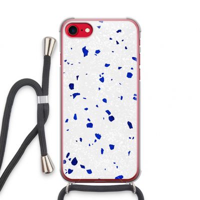 Terrazzo N°5: iPhone SE 2020 Transparant Hoesje met koord